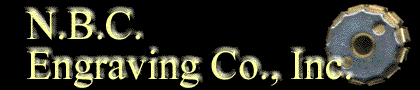 Click here to enter N.B.C. Engraving